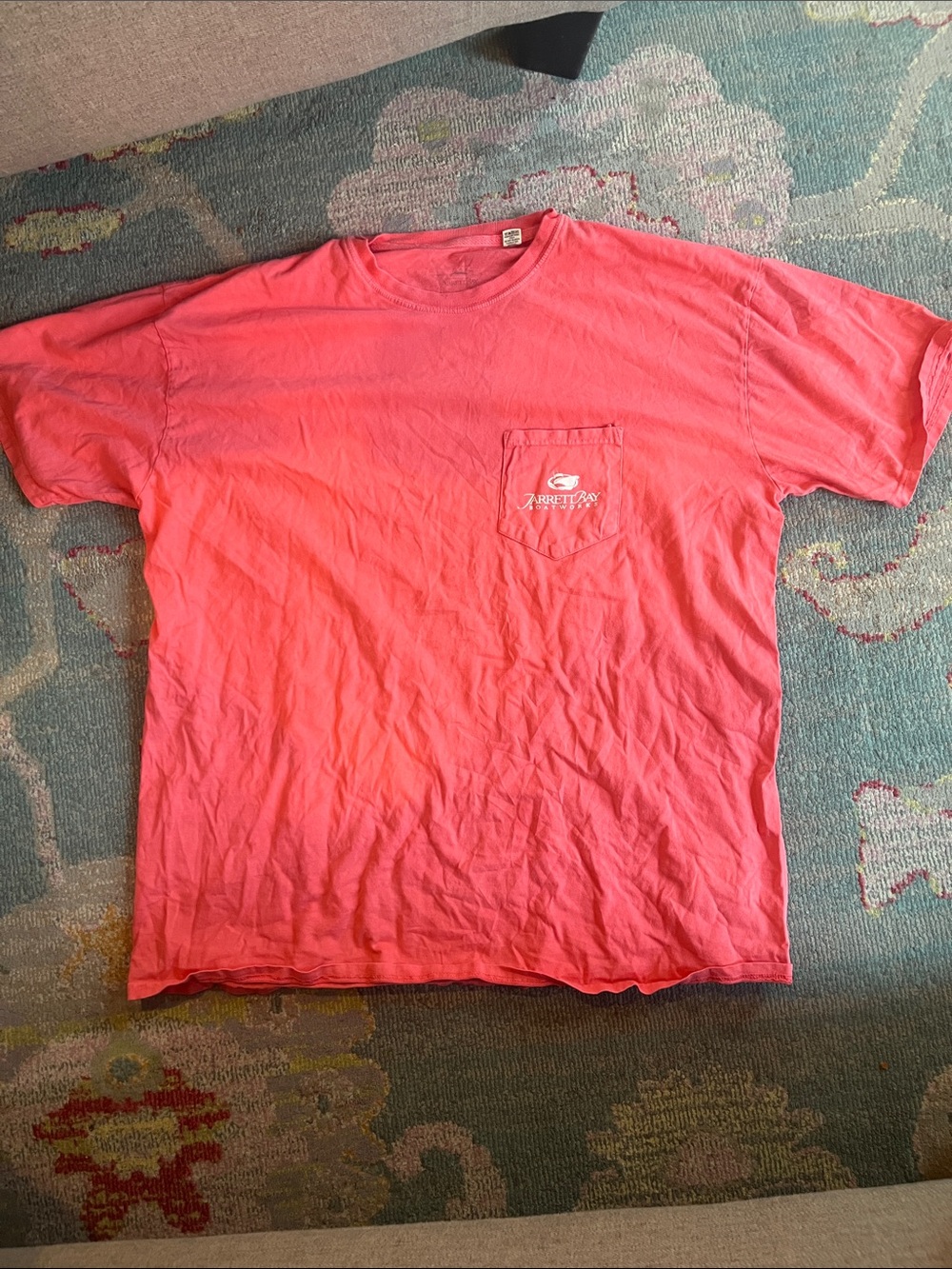 Jarrett Bay Men's Coral Pocket T-Shirt